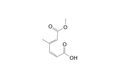3-Methyl-2,4-hexadienoic acid - monomethylester