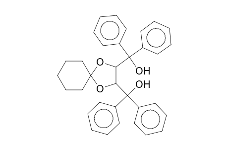 1,4-DIOXASPIRO[4.5]DECANE-2,3-DIMETHANOL, alpha,alpha,alpha',alpha'-TETRAPHENYL-, (2R-trans)-