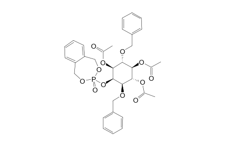 1,4,5-TRI-O-ACETYL-3,6-DI-O-BENZYL-2-O-(3-OXO-1,5-DIHYDRO-3-LAMBDA(5)-2,4,3-BENZODIOXAPHOSPHEPIN-3-YL)-D-MYO-INOSITOL