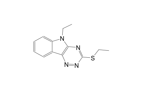 5-ethyl-3-(ethylsulfanyl)-5H-[1,2,4]triazino[5,6-b]indole