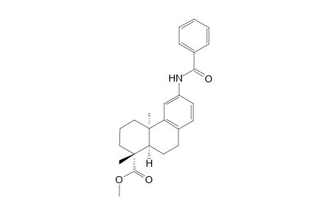 Methyl (1R,4aR,10aR)-6-Benzamido-1,4a-dimethyl-1,2,3,4,4a.9,10,10a-octahydrophenanthrene-1-carboxylate