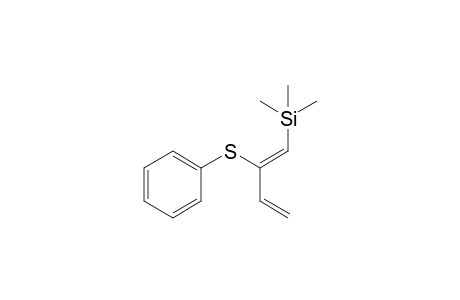 Trimethyl-[(1Z)-2-(phenylthio)buta-1,3-dienyl]silane