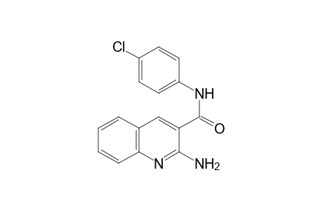 2-Amino-N-(4-chlorophenyl)-3-quinolinecarboxamide