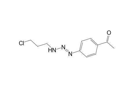 1-[4-[2-(3-Chloranylpropylimino)hydrazinyl]phenyl]ethanone