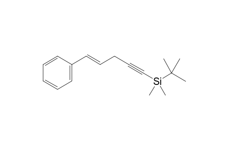 (E)-Tert-butyldimethyl(5-phenylpent-4-en-1-yn-1-yl)silane
