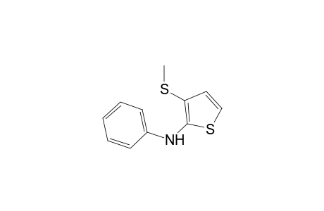 3-(methylthio)-N-phenyl-2-thiophenamine