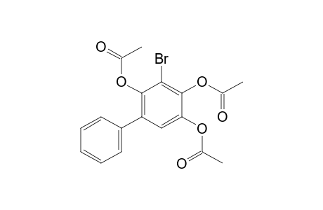 3-bromo-5-phenyl-1,2,4-benzenetriol, triacetate