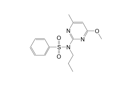 benzenesulfonamide, N-(4-methoxy-6-methyl-2-pyrimidinyl)-N-propyl-