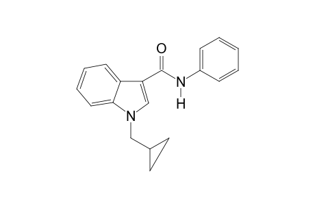 1-Cyclopropylmethyl-N-phenyl-1H-indole-3-carboxamide