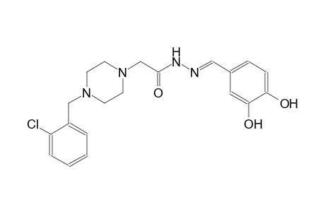 1-piperazineacetic acid, 4-[(2-chlorophenyl)methyl]-, 2-[(E)-(3,4-dihydroxyphenyl)methylidene]hydrazide