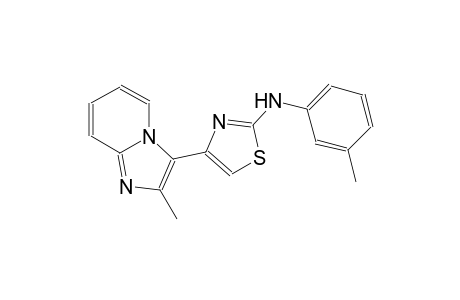 2-thiazolamine, 4-(2-methylimidazo[1,2-a]pyridin-3-yl)-N-(3-methylphenyl)-