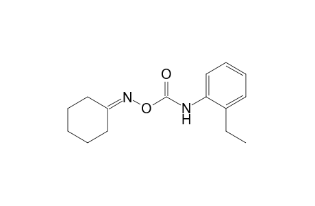 cyclohexanone, O-[(o-ethylphenyl)carbamoyl]oxime