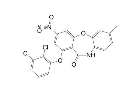 1-(2,3-Dichlorophenoxy)-7-methyl-3-nitrodibenzo[b,f][1,4]oxazepin-11(10H)-one