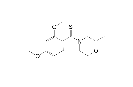 Methanethione, (2,4-dimethoxyphenyl)(2,6-dimethylmorpholino)-