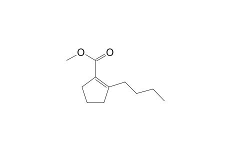 2-Butyl-1-cyclopentenecarboxylic acid methyl ester