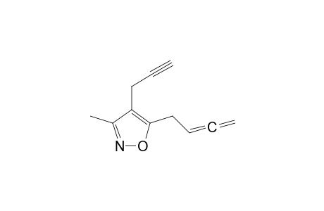 5-(2,3-butadienyl)-3-methyl-4-(2-propynyl)isoxazole