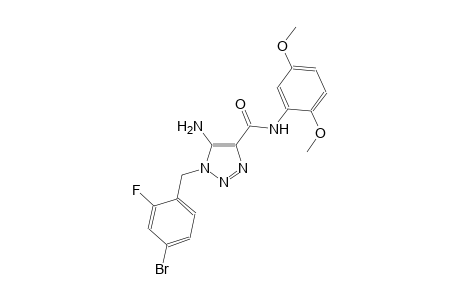 1H-1,2,3-triazole-4-carboxamide, 5-amino-1-[(4-bromo-2-fluorophenyl)methyl]-N-(2,5-dimethoxyphenyl)-