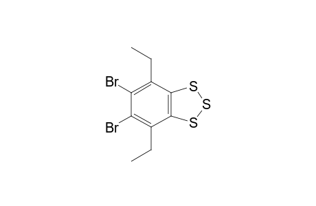 5,6-DIBROMO-4,7-DIETHYLBENZO-[1,2,3]-TRITHIOLE