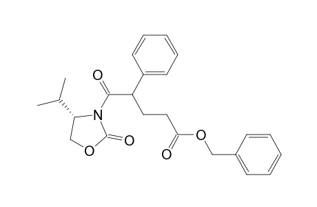 Benzyl 5-[(S)-4-isopropyl-2-oxooxazolidin-3-yl]-5-oxo-4-phenylpentanoate
