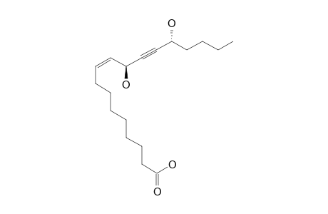 GALLICYNOIC_ACID_D;(Z)-11,14-DIHYDROXYOCTADEC-9-EN-12-YNOIC_ACID