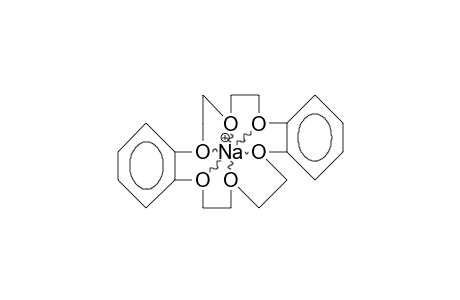 Dibenzo-18-crown-6-sodium cation complex