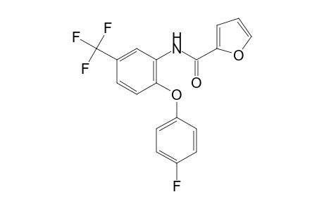 Furan-2-carboxylic acid [2-(4-fluoro-phenoxy)-5-trifluoromethyl-phenyl]-amide