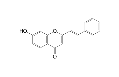 7-Hydroxy-2-[(E)-2-phenylethenyl]-1-benzopyran-4-one