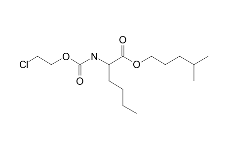 dl-Norleucine, N-(2-chloroethoxycarbonyl)-, isohexyl ester