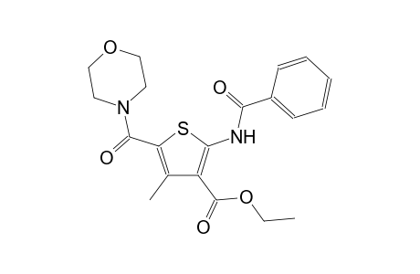 ethyl 2-(benzoylamino)-4-methyl-5-(4-morpholinylcarbonyl)-3-thiophenecarboxylate