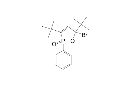 (E)-5-BROMO-3,5-DI-TERT.-BUTYL-2-PHENYL-1,2-OXAPHOSPHOL-3-ENE-2-OXIDE