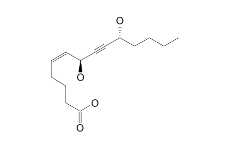 GALLICYNOIC_ACID_A;(Z)-7,10-DIHYDROXYTETRADEC-5-EN-8-YNOIC_ACID
