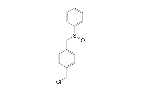 1-(chloromethyl)-4-(phenylsulfinylmethyl)benzene