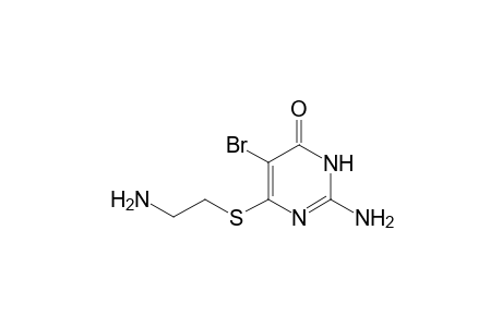 6-(2-Aminoethyl)thio-5-bromoisocytosine