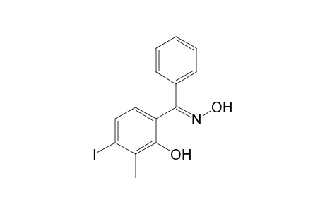 2-Hydroxy-4-iodo-3-methylbenzophenone - oxime