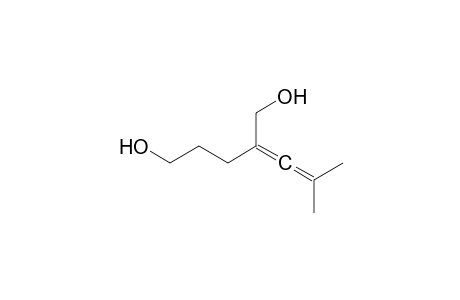 4-(Hydroxymethyl)-2-methyl-2,3-heptadien-7-ol