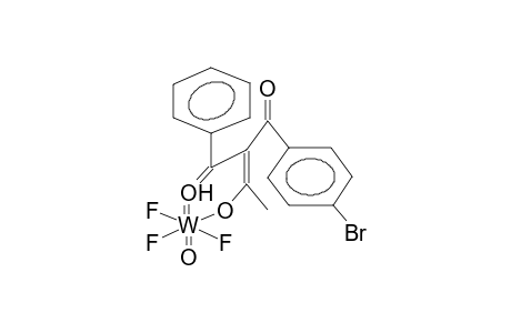 TRIFLUOROOXOTUNGSTENE-2-ACETYLBENZOYL(PARA-BROMOBENZOYL)METHANATECOMPLEX (ISOMER 2)