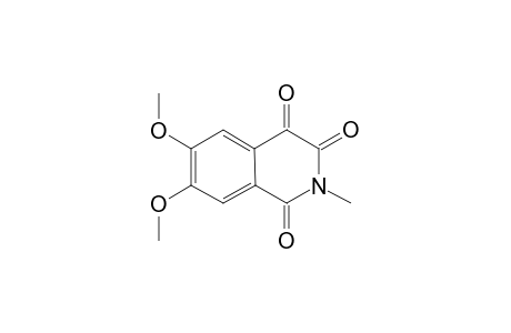 6,7-DIMETHOXY-N-METHYL-3,4-DIOXO-1-(2H)-ISOQUINOLINONE