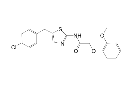 acetamide, N-[5-[(4-chlorophenyl)methyl]-2-thiazolyl]-2-(2-methoxyphenoxy)-