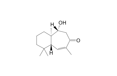 (4aR,9R,9aR)-4,4,6,9a-tetramethyl-9-oxidanyl-1,2,3,4a,8,9-hexahydrobenzo[7]annulen-7-one