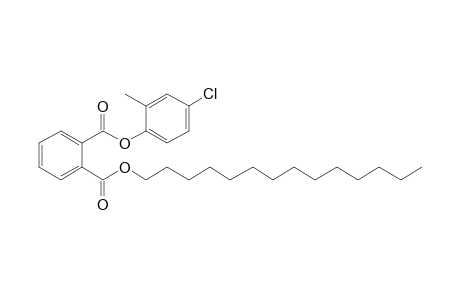 Phthalic acid, 4-chloro-2-methylphenyl tetradecyl ester