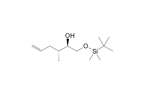 (2R,3R)-1-((t-Butyldimethylsilyl)oxy)-3-methylhex-5-en-2-ol