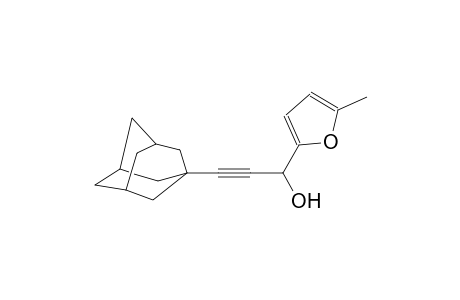 2-furanmethanol, 5-methyl-alpha-(tricyclo[3.3.1.1~3,7~]dec-1-ylethynyl)-