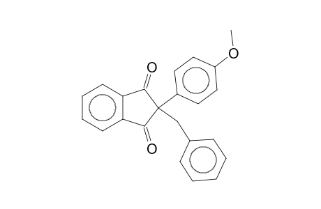2-Benzyl-2-(4-methoxyphenyl)-1H-indene-1,3(2H)-dione