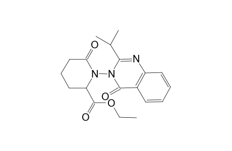 1-(2-isopropyl-4-keto-quinazolin-3-yl)-6-keto-pipecolinic acid ethyl ester