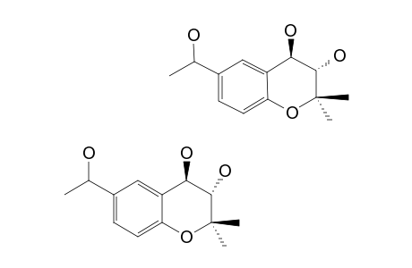 TRANS-6-(1-HYDROXYETHYL)-3,4-DIHYDROXY-2,2-DIMETHYLCHROMANE