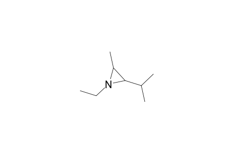 Aziridine, 1-ethyl-2-methyl-3-(1-methylethyl)-, trans-