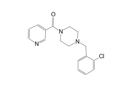 1-(2-chlorobenzyl)-4-(3-pyridinylcarbonyl)piperazine