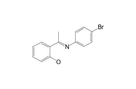 2-[1-(4-Bromophenylimino)ethyl]phenol