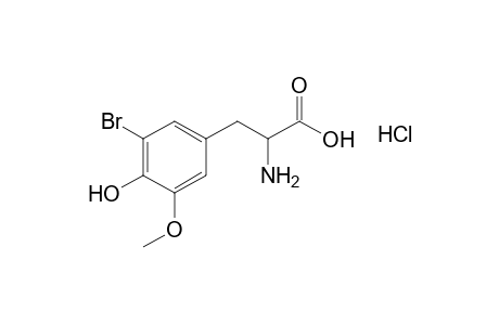 3-BROMO-5-METHOXYTYROSINE, MONOHYDROCHLORIDE