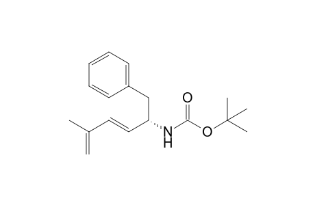 [(E)(S)-1-Benzyl-4-methylpenta-2,4-dienyl]carbamic acid t-butyl ester